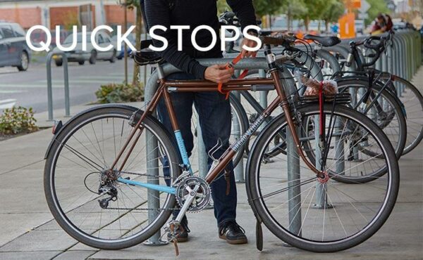 OTTOLOCK Cinch Lock Fahrradschloss, ideal für Zwischenstopps