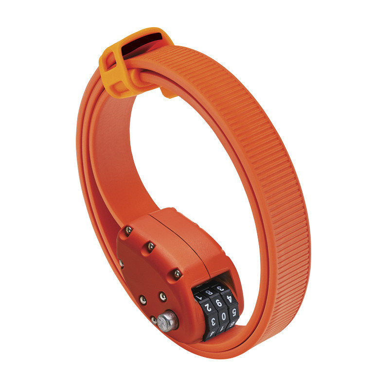 OTTOLOCK Cinch Lock Bike Lock - 76cm - orange