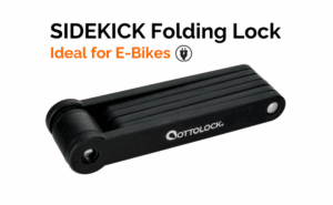 OTTOLOCK Sidekick Bike Folding Lock - black