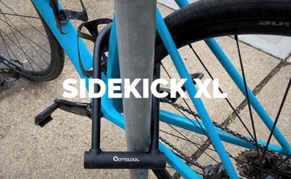 OTTOLOCK Sidekick XL Fahrradschloss - Bügelschloss - schwarz – Bild 2